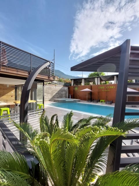 Property building, Pool view, Swimming pool