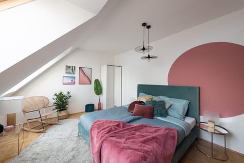 Photo of the whole room, Decorative detail, Bedroom