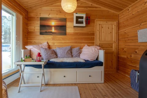 Living room, Seating area, Garden view, Lake view