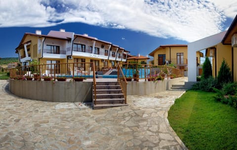 Property building, Garden, View (from property/room), Swimming pool