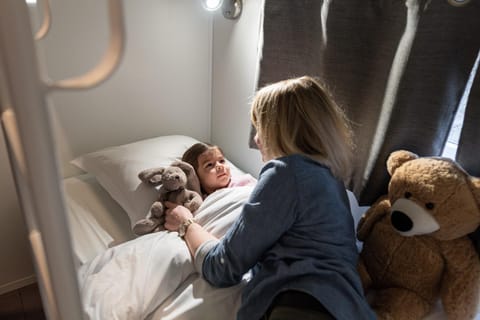 People, Bedroom, children, Family