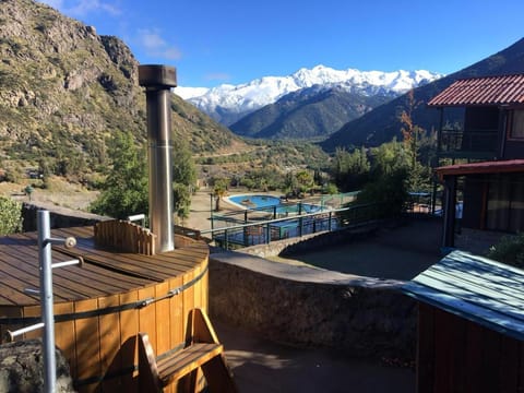 Off site, Bird's eye view, Hot Tub, Balcony/Terrace, Garden view, Mountain view, Pool view, River view