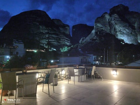Patio, Balcony/Terrace, Landmark view