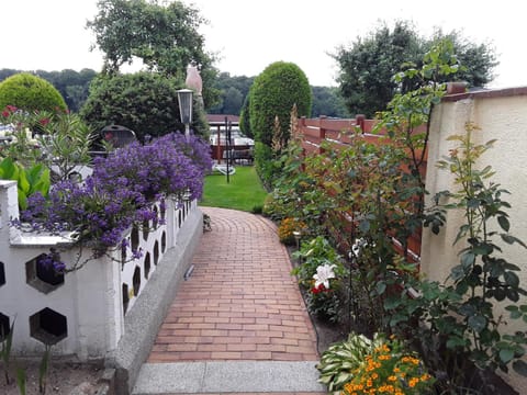Property building, Garden, Garden view
