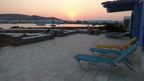 Patio, Natural landscape, View (from property/room), Balcony/Terrace, Sunset, sunbed