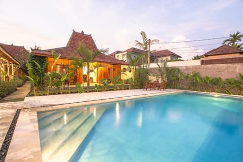Property building, Pool view, Swimming pool