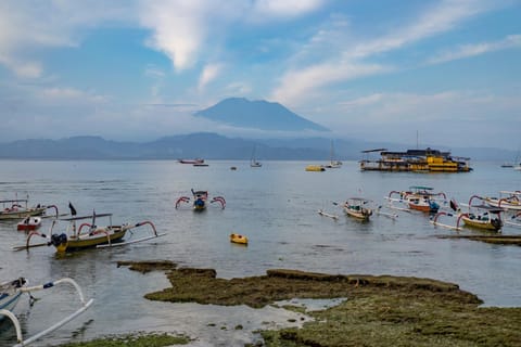 Beach, Mountain view