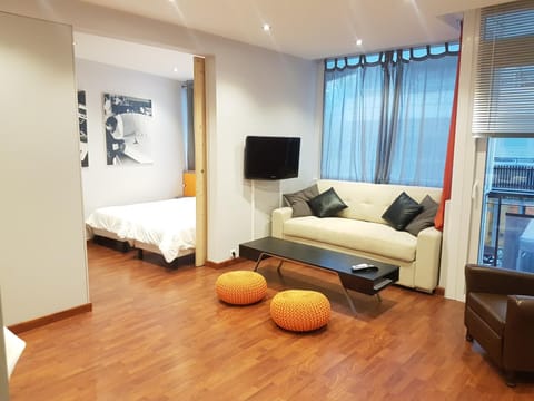 Living room, Bedroom