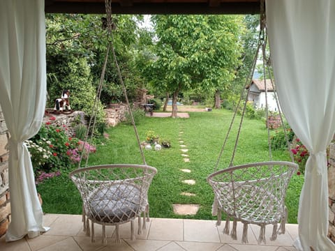 Seating area, Garden view