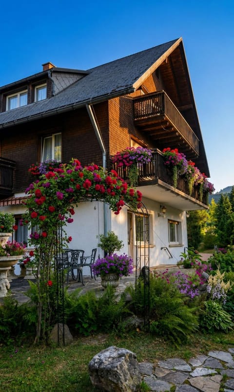 Property building, Garden, Garden view