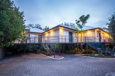 Property building, Sunset
