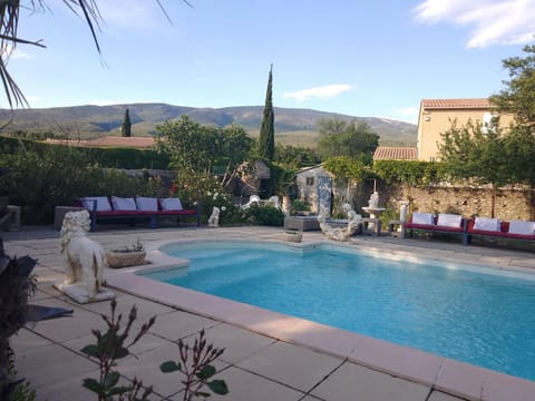 Natural landscape, Garden view, Mountain view, sunbed
