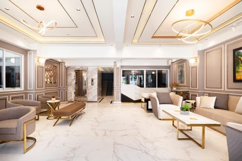 Lobby or reception, Decorative detail