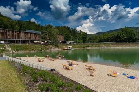 Natural landscape, Lake view