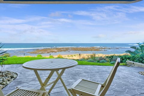 Patio, Beach, Sea view