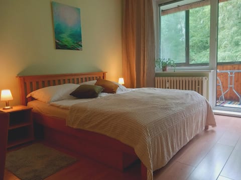 Photo of the whole room, Bedroom