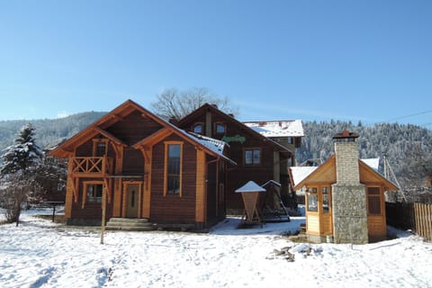 Facade/entrance, Winter, BBQ facilities, Mountain view