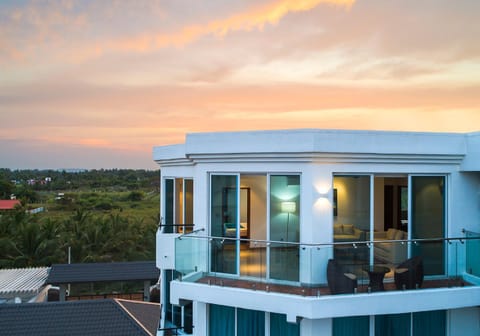 Balcony/Terrace, Landmark view, Sunset