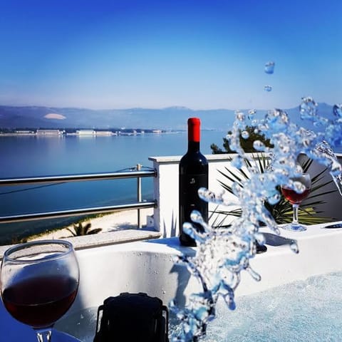 Hot Tub, Balcony/Terrace, Balcony/Terrace, Spa and wellness centre/facilities, Sea view