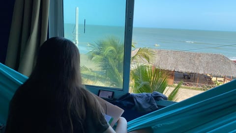 Day, People, Natural landscape, View (from property/room), Beach, Sea view