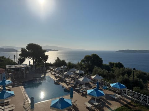Pool view, Sea view, Swimming pool