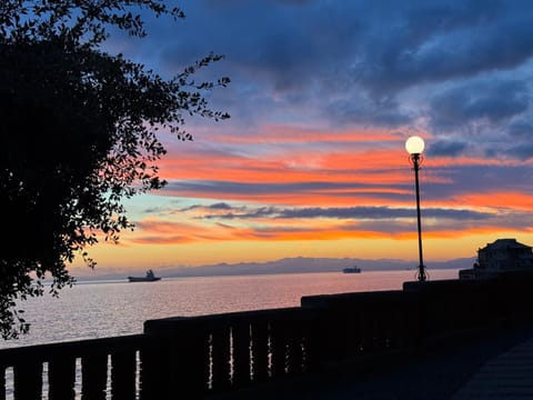 Nearby landmark, Sea view, Sunset