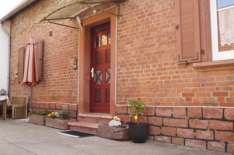 Property building, Patio