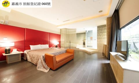 Bed, TV and multimedia, Photo of the whole room