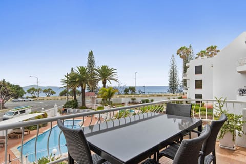 Patio, View (from property/room), Balcony/Terrace, Seating area, Pool view, Sea view