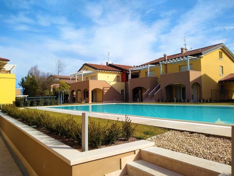 Property building, Pool view, Swimming pool