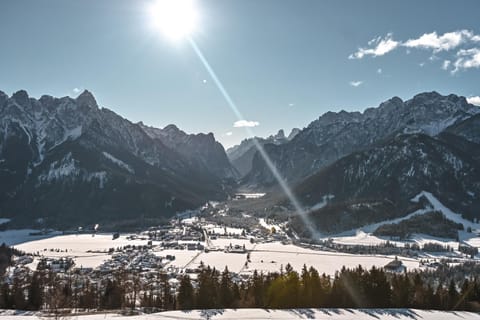 Natural landscape, Winter, Landmark view, Mountain view