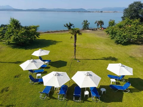 Natural landscape, Garden, Sea view