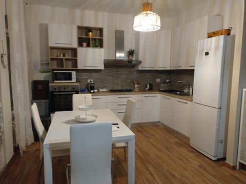 Kitchen or kitchenette, toaster