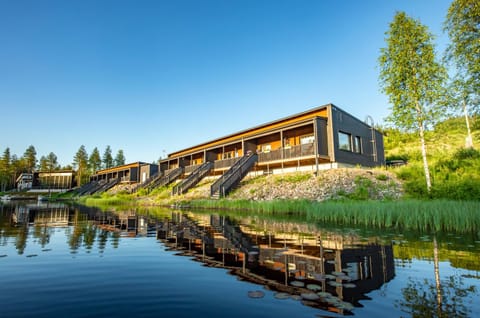 Property building, Day, Lake view