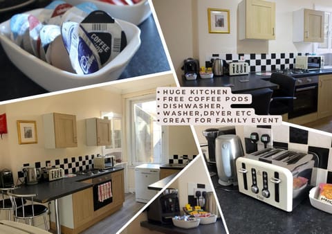 Coffee/tea facilities, Kitchen or kitchenette, dishwasher, minibar, oven, stove, toaster