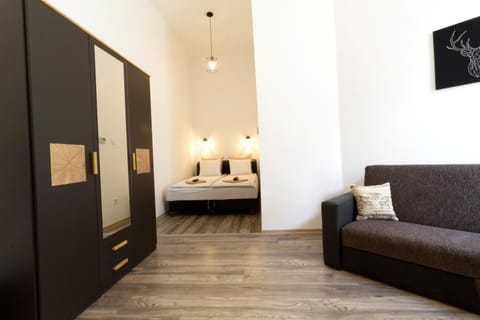 Living room, Bedroom