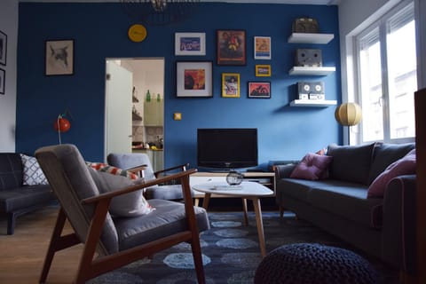 Living room, Bedroom