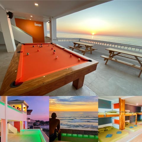 Property building, Billiard, Balcony/Terrace, Bedroom, Sea view