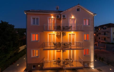 Property building, Sunset