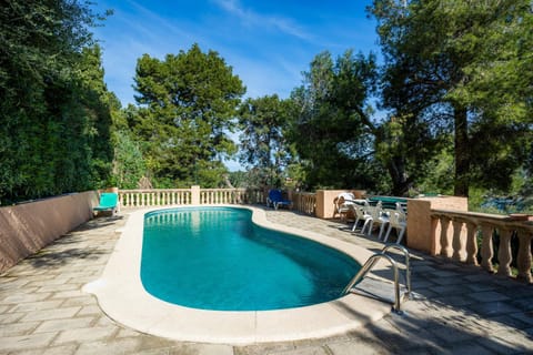 Property building, Living room, Swimming pool