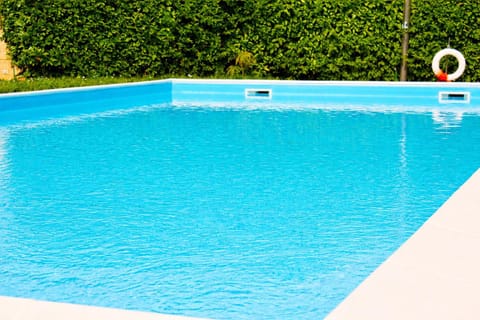 Day, Summer, Garden, Pool view, Swimming pool, sunbed