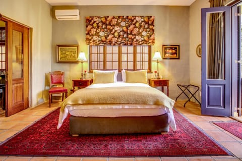 Bed, Bedroom, air conditioner