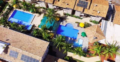Bird's eye view, Swimming pool