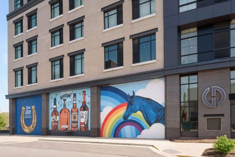 Property building, On site