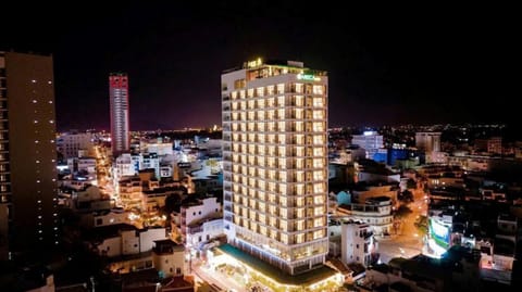 Property building, Night, City view