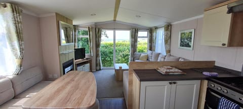 Kitchen or kitchenette, Living room, Seating area, Dining area, oven, pet friendly, stove