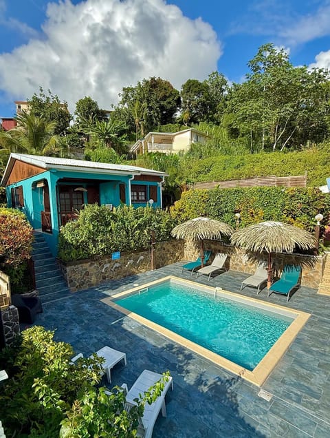 Garden, Pool view, Swimming pool, sunbed