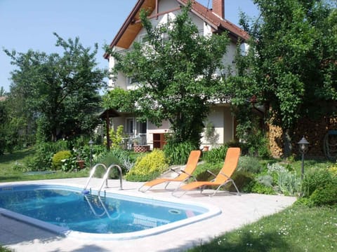 Summer, Swimming pool, sunbed