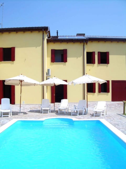 Property building, Summer, Garden, Swimming pool