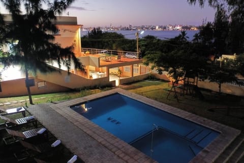 Property building, City view, Pool view, Swimming pool